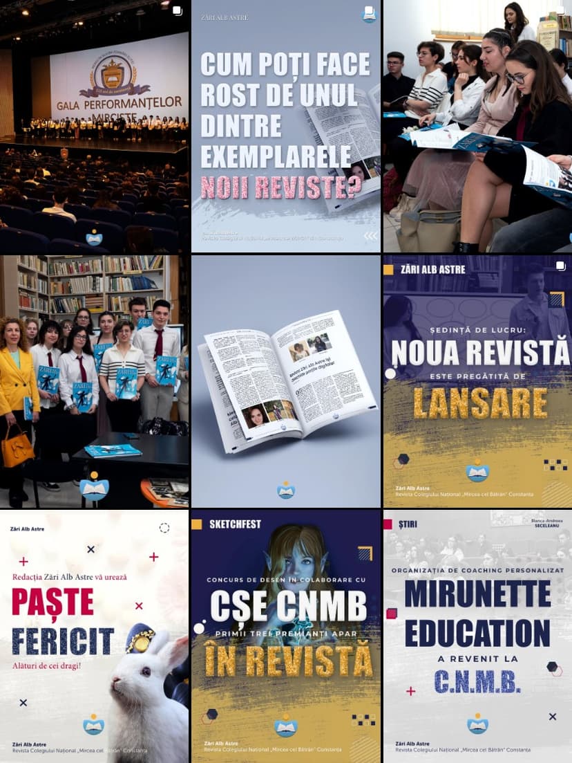 revista nu avea un format corespunzator